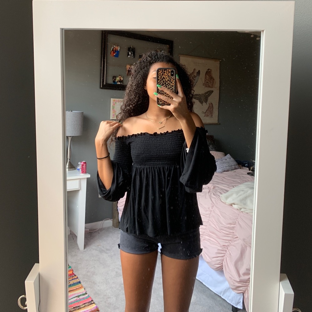 Off the shoulder top